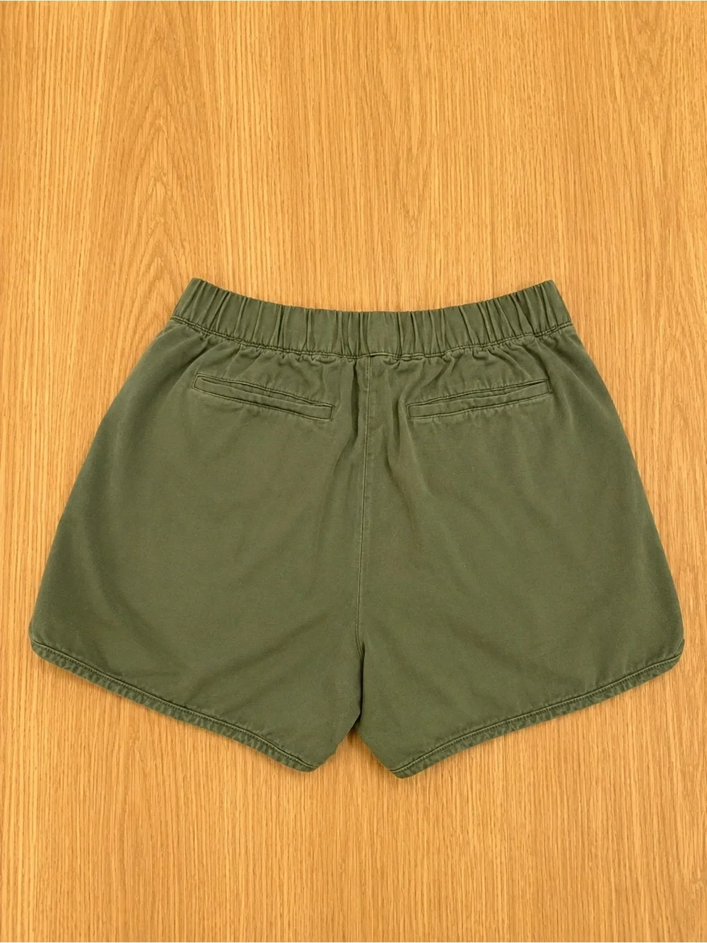 Madewell Olive Green Pull-On Shorts | Women’s XXS | Casual Everyday